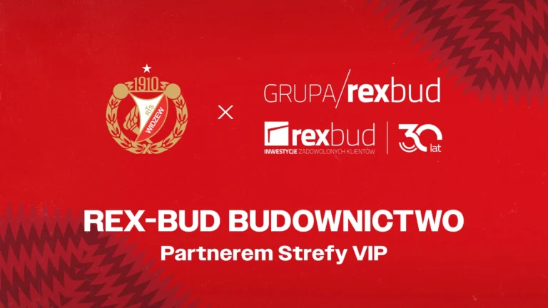 Widzew i Rexbud współpraca